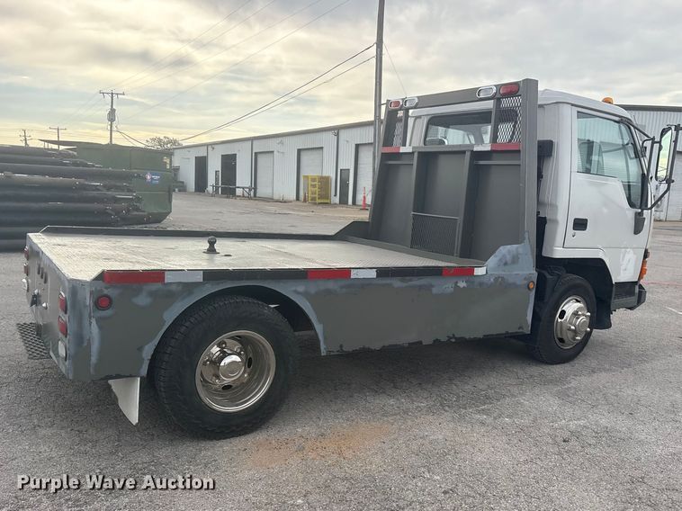 image for item ES8722 1995 Mitsubishi Fuso FE439 flatbed truck