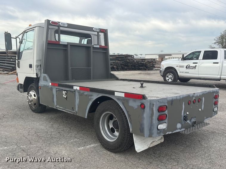 image for item ES8722 1995 Mitsubishi Fuso FE439 flatbed truck