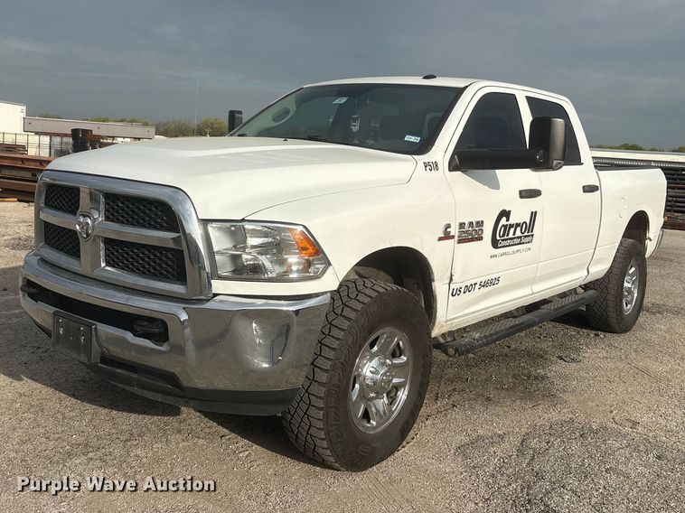 image for item ES8723 2018 RAM 2500 Crew Cab pickup truck