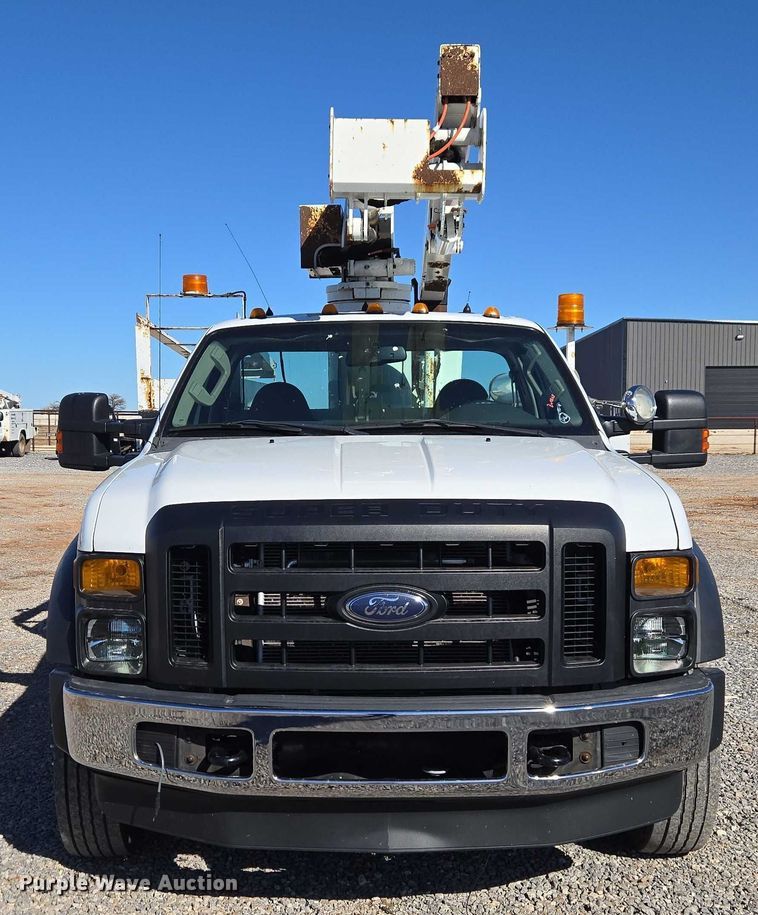 image for item ET1265 2008 Ford F450 bucket truck