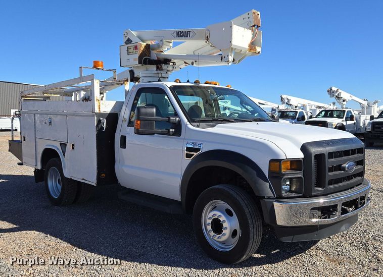 image for item ET1265 2008 Ford F450 bucket truck