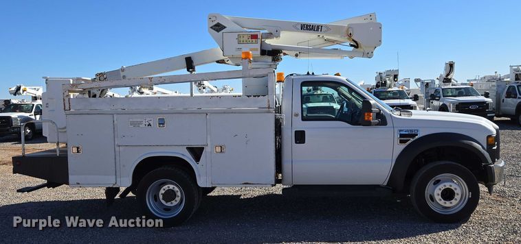 image for item ET1265 2008 Ford F450 bucket truck