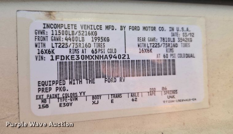 image for item ET1383 1993 Telstar  TS273 RV