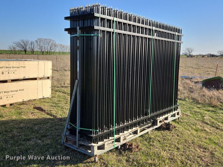 image for item ET1480 Steel decorative fencing