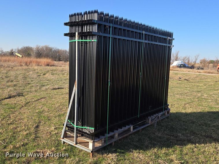 image for item ET1480 Steel decorative fencing