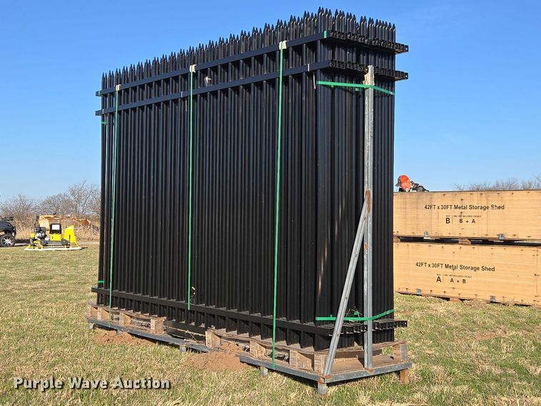 image for item ET1480 Steel decorative fencing