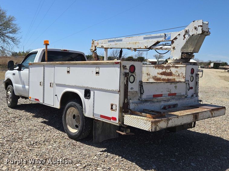 image for item ET1490 2001 Ford F450 Super Duty XL utility / service truck