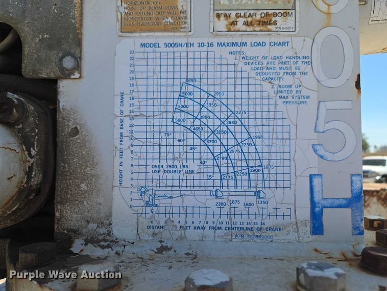 image for item ET1490 2001 Ford F450 Super Duty XL utility / service truck