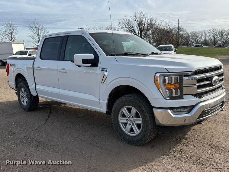 image for item ET1720 2021 Ford F150 Crew Cab pickup truck