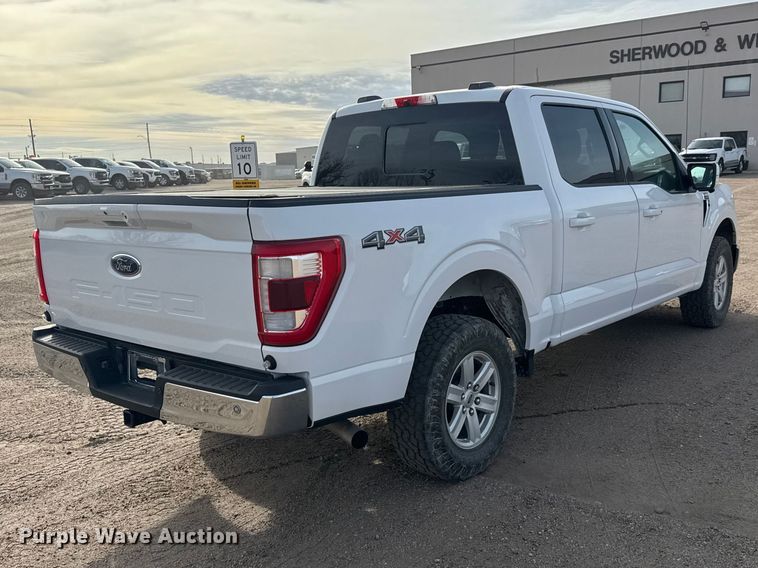 image for item ET1720 2021 Ford F150 Crew Cab pickup truck