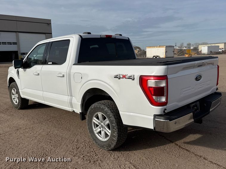 image for item ET1720 2021 Ford F150 Crew Cab pickup truck