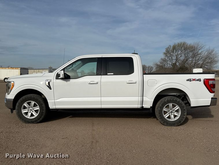 image for item ET1720 2021 Ford F150 Crew Cab pickup truck