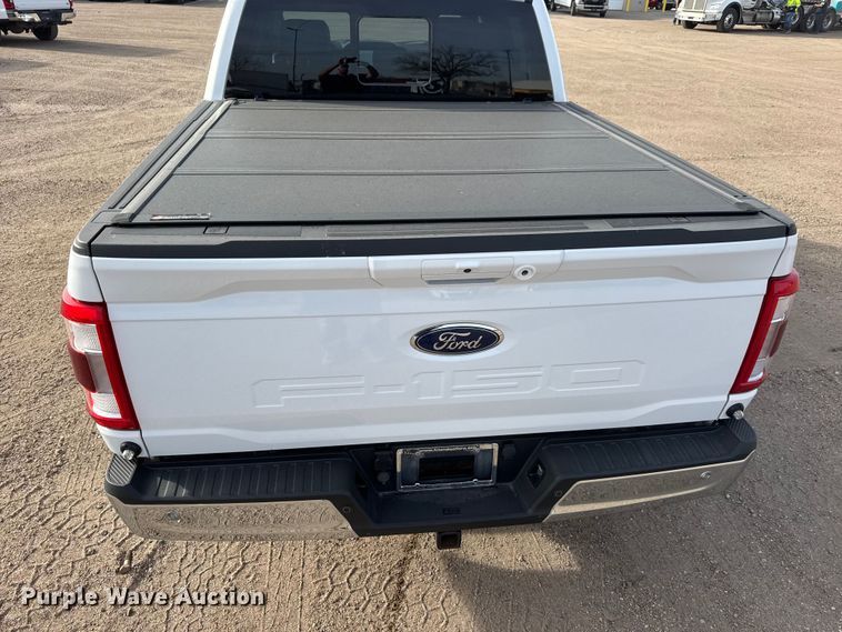 image for item ET1720 2021 Ford F150 Crew Cab pickup truck