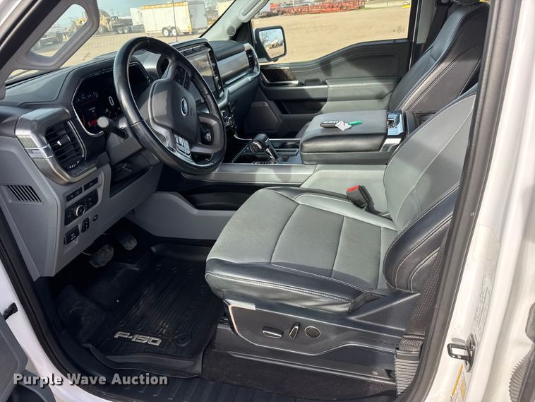 image for item ET1720 2021 Ford F150 Crew Cab pickup truck