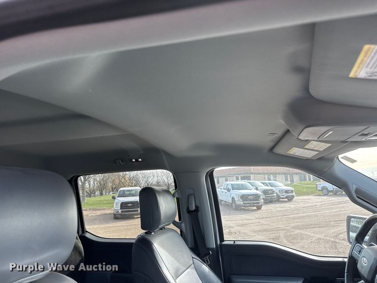 image for item ET1720 2021 Ford F150 Crew Cab pickup truck