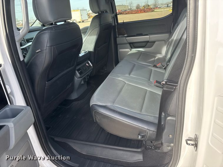 image for item ET1720 2021 Ford F150 Crew Cab pickup truck