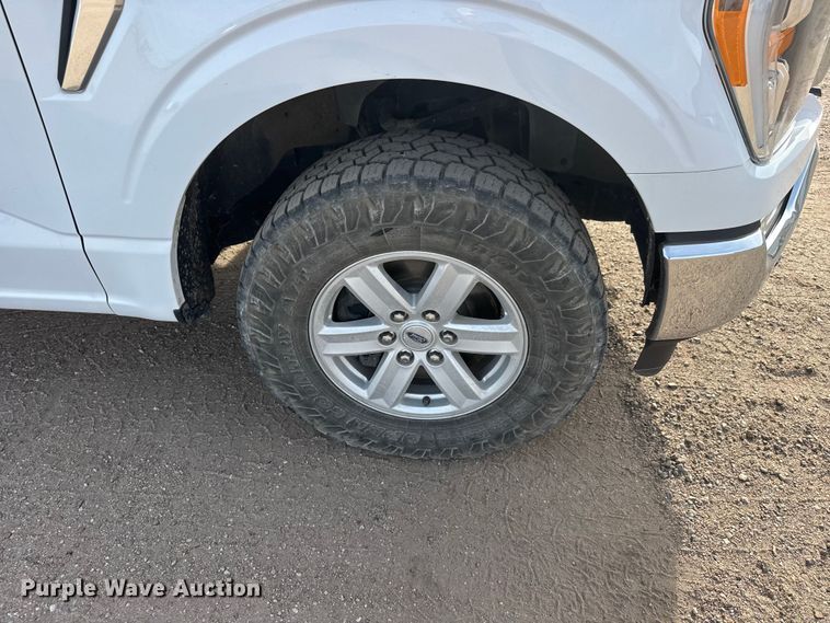 image for item ET1720 2021 Ford F150 Crew Cab pickup truck