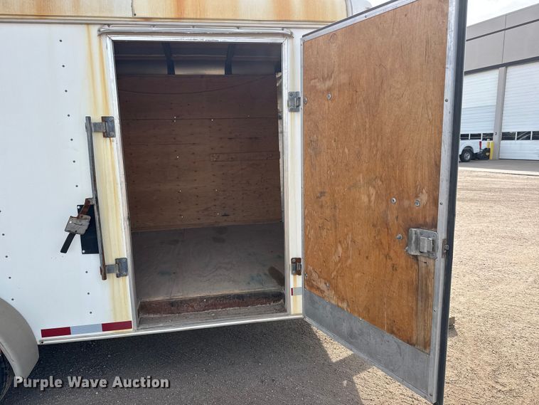 image for item ET1722 2003 Swes Enclosed cargo trailer