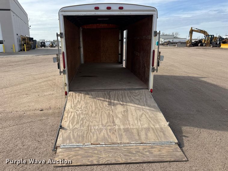 image for item ET1722 2003 Swes Enclosed cargo trailer