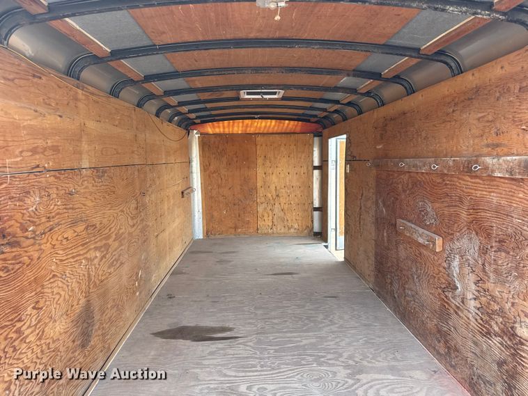 image for item ET1722 2003 Swes Enclosed cargo trailer