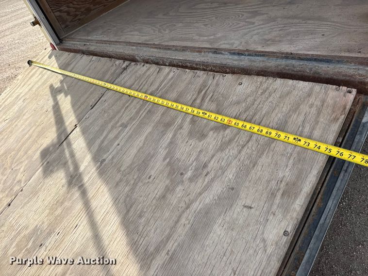 image for item ET1722 2003 Swes Enclosed cargo trailer