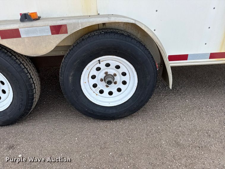 image for item ET1722 2003 Swes Enclosed cargo trailer