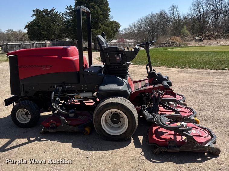 image for item ET1820 2011 Toro Groundsmaster 4500D lawn mower