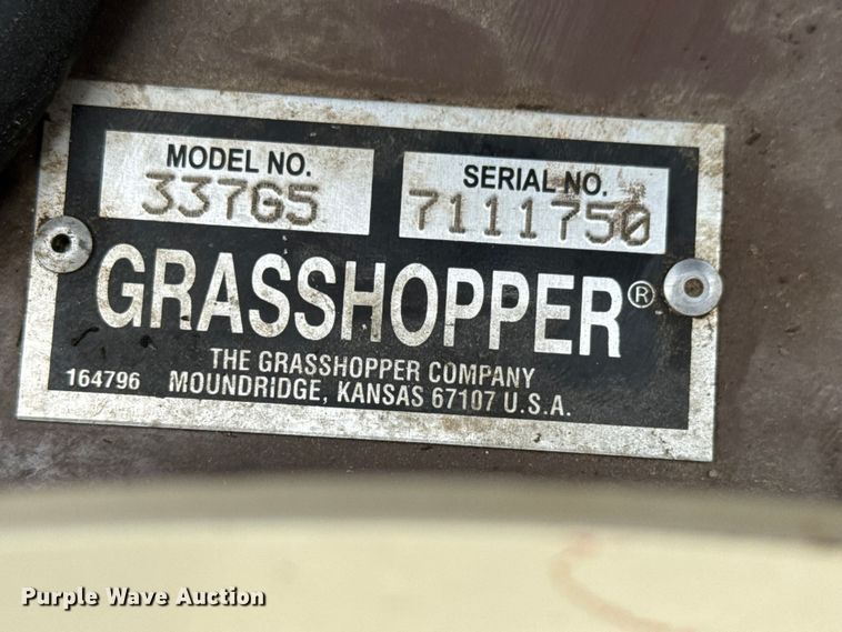 image for item ET1853 Grasshopper 300V EFI Lawn mower