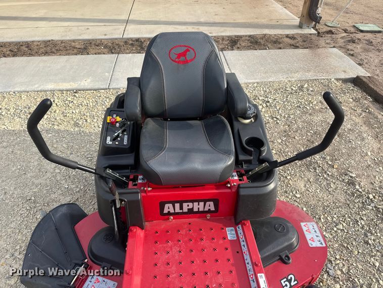 image for item ET1854 Big Dog Alpha 935999 ZTR lawn mower