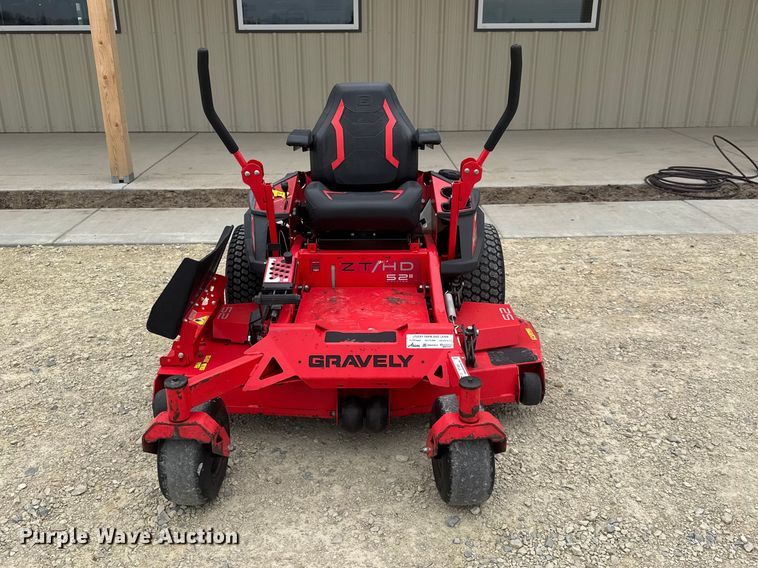 image for item ET1855 2022 Gravely ZT/HD ZTR lawn mower
