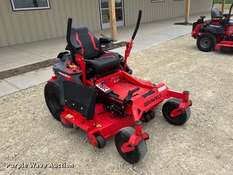 image for item ET1855 2022 Gravely ZT/HD ZTR lawn mower