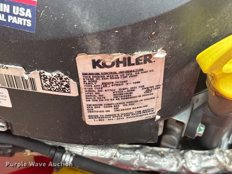 image for item ET1855 2022 Gravely ZT/HD ZTR lawn mower