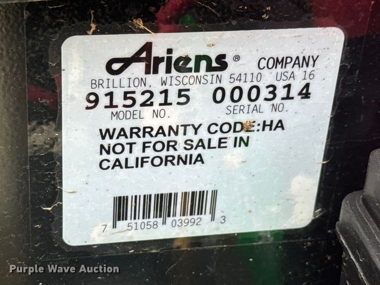 image for item ET1856 Ariens Zoom 50 ZTR lawn mower