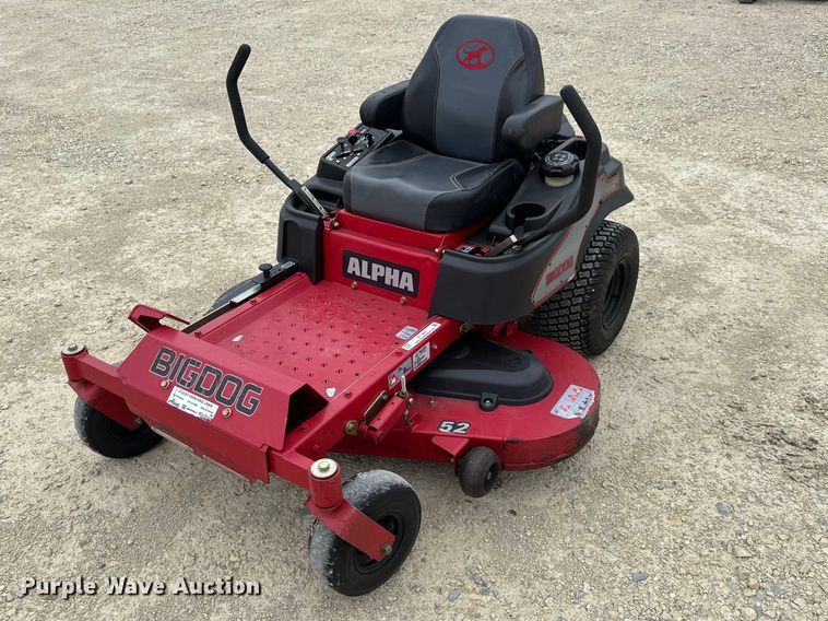 image for item ET1862 Big Dog Alpha ZTR lawn mower