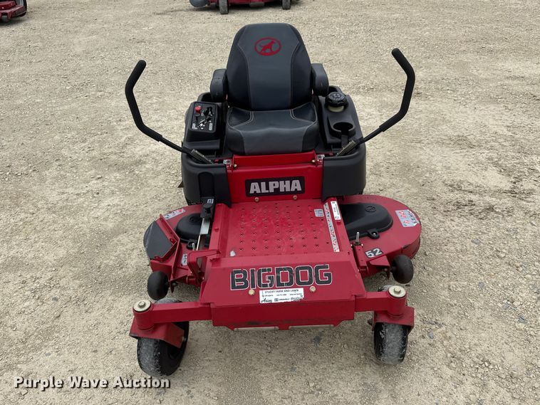 image for item ET1862 Big Dog Alpha ZTR lawn mower