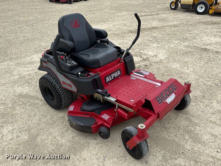 image for item ET1862 Big Dog Alpha ZTR lawn mower