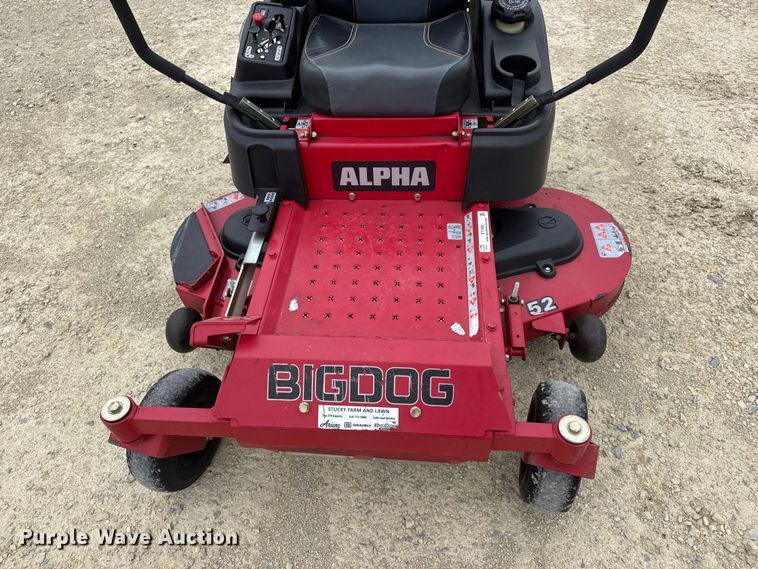 image for item ET1862 Big Dog Alpha ZTR lawn mower
