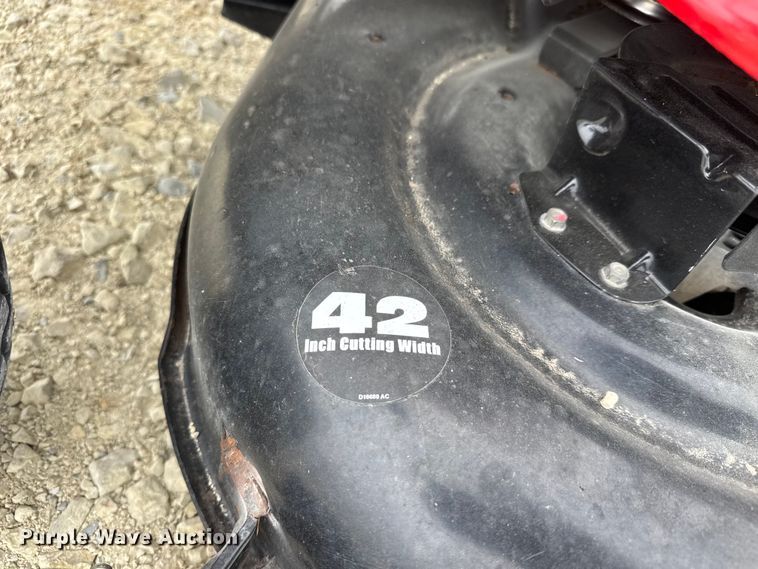 image for item ET1863 2013 Troy-Bilt Bronco lawn mower