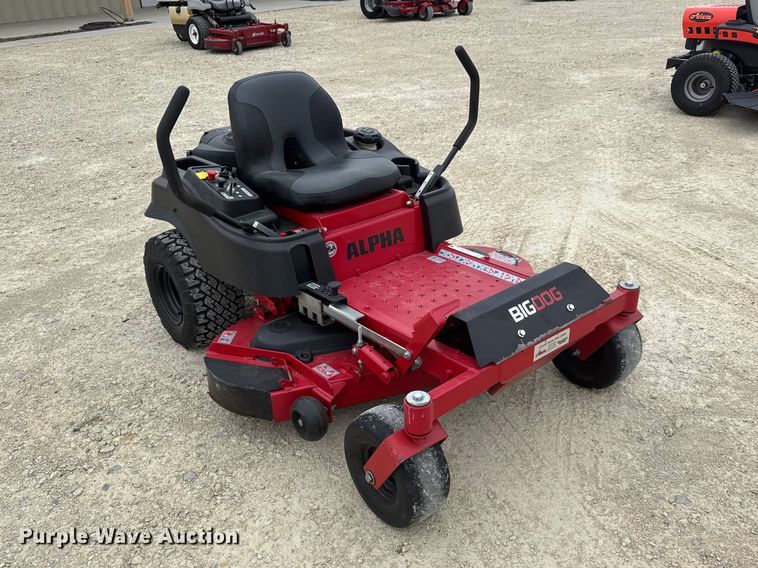 image for item ET1865 Big Dog Alpha ZTR lawn mower