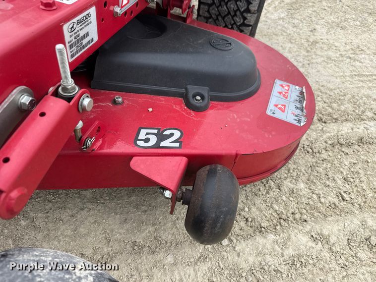 image for item ET1865 Big Dog Alpha ZTR lawn mower