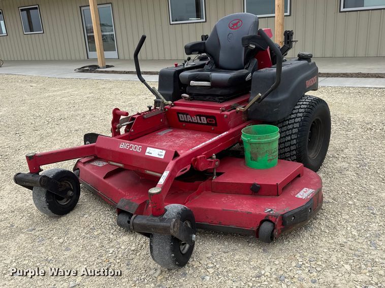 image for item ET1867 Big Dog Diablo MP ZTR lawn mower