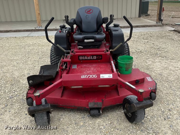 image for item ET1867 Big Dog Diablo MP ZTR lawn mower