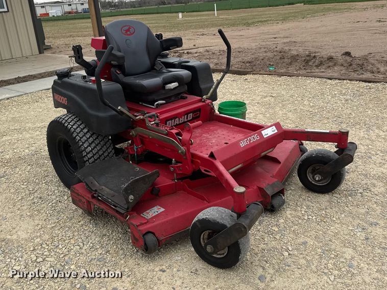 image for item ET1867 Big Dog Diablo MP ZTR lawn mower