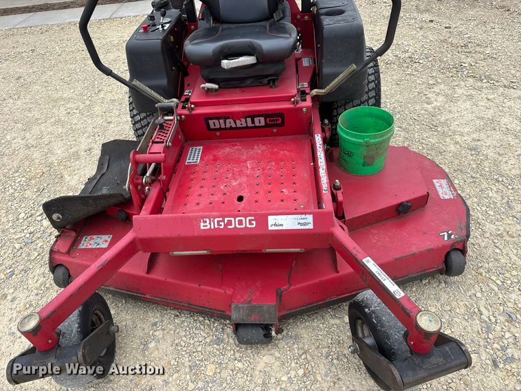 image for item ET1867 Big Dog Diablo MP ZTR lawn mower