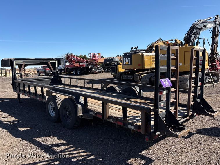 image for item EU0351 2016 Maxey equipment trailer