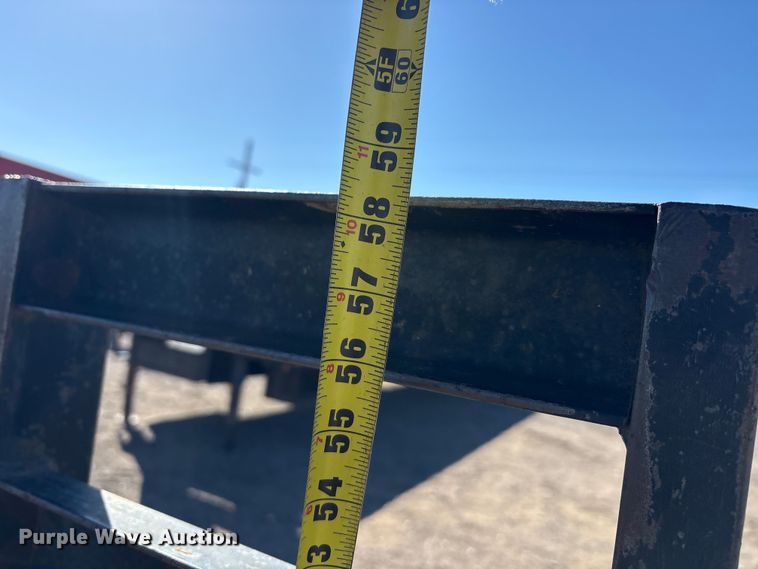 image for item EU0351 2016 Maxey equipment trailer