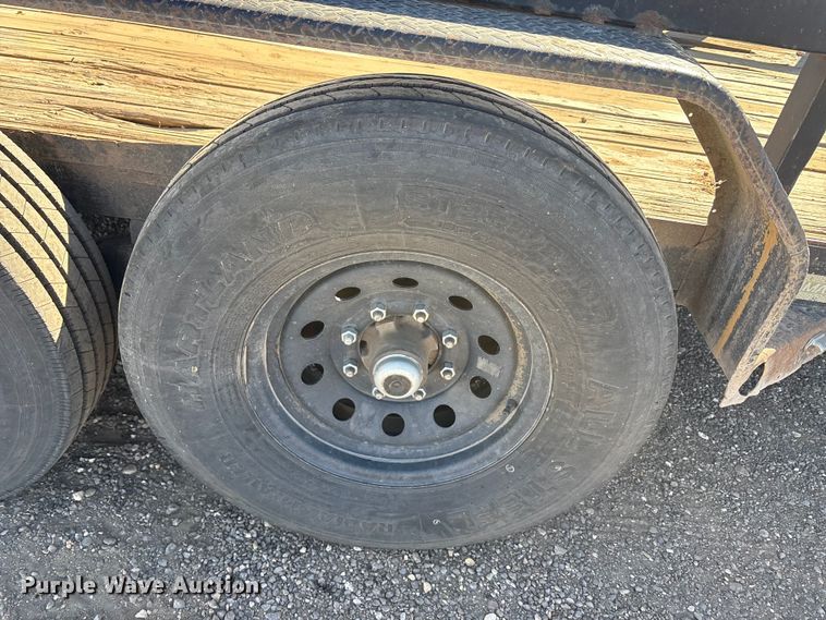 image for item EU0351 2016 Maxey equipment trailer