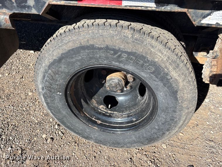 image for item EU0352 2013 Big Bubba's flatbed trailer