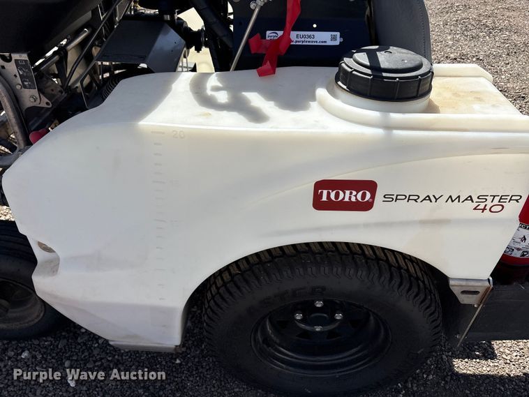 image for item EU0363 Toro 34242 Spray Master 40 turf sprayer