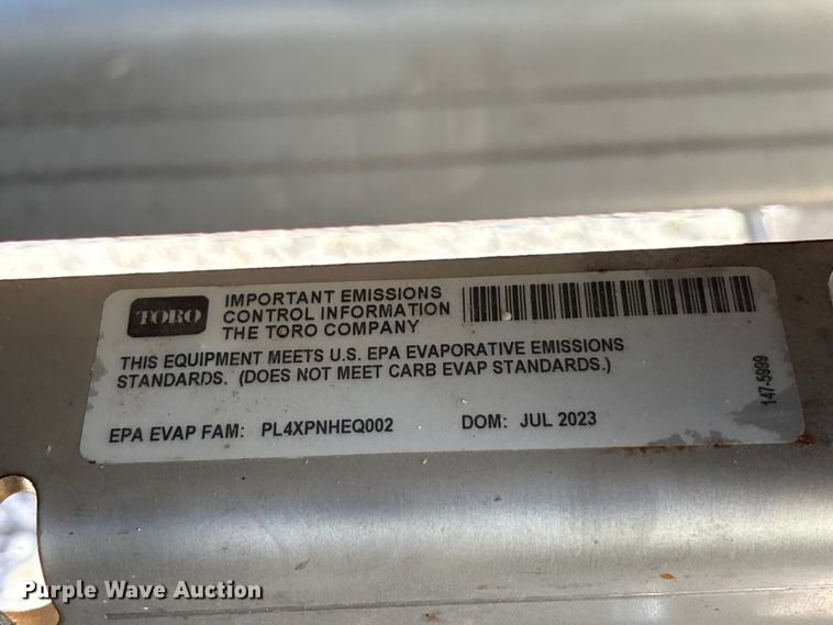 image for item EU0363 Toro 34242 Spray Master 40 turf sprayer